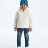 Reversibel Shasta-jakke med hætte og gennemgående lynlås til piger Reversibel Shasta-jakke med hætte og gennemgående lynlås til piger
