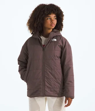 Reversibel Shasta kort parka til piger Reversibel Shasta kort parka til piger