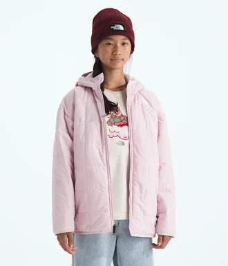 Reversibel Shasta kort parka til piger