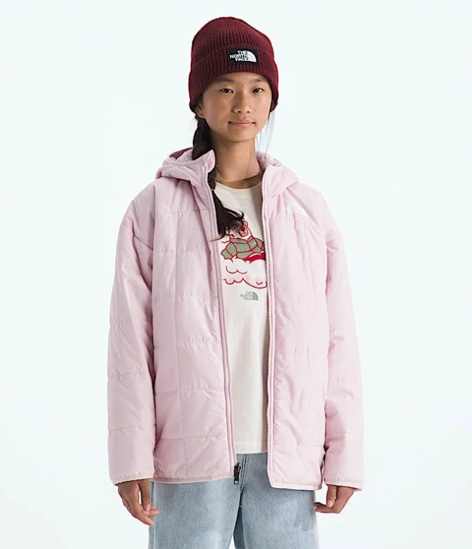 Reversibel Shasta kort parka til piger Reversibel Shasta kort parka til piger