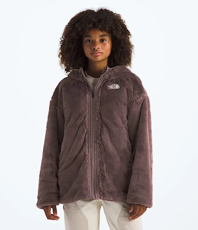 Reversibel Shasta kort parka til piger Reversibel Shasta kort parka til piger