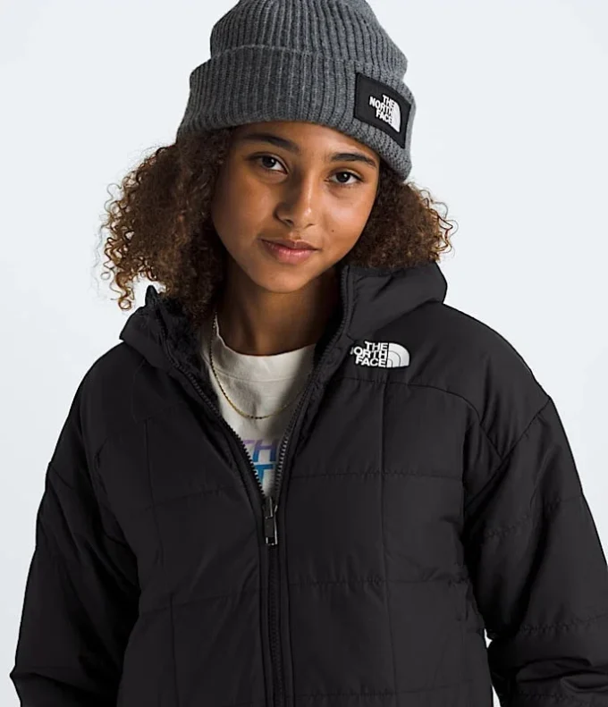 Reversibel Shasta kort parka til piger Reversibel Shasta kort parka til piger
