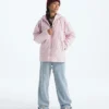 Reversibel Shasta kort parka til piger Reversibel Shasta kort parka til piger