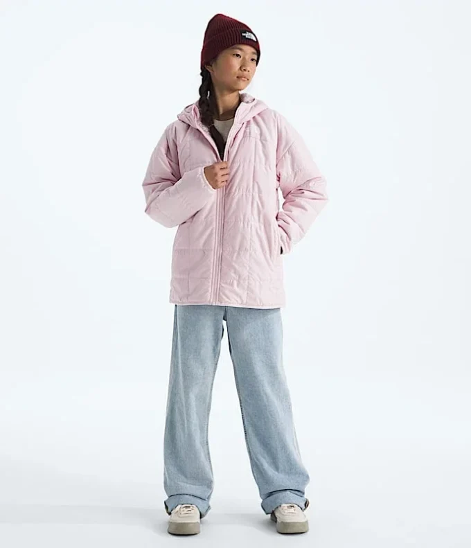 Reversibel Shasta kort parka til piger Reversibel Shasta kort parka til piger