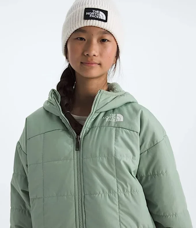Reversibel Shasta kort parka til piger Reversibel Shasta kort parka til piger