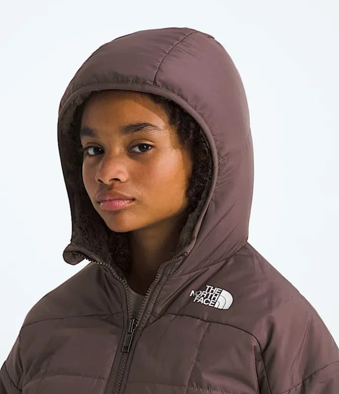 Reversibel Shasta kort parka til piger Reversibel Shasta kort parka til piger