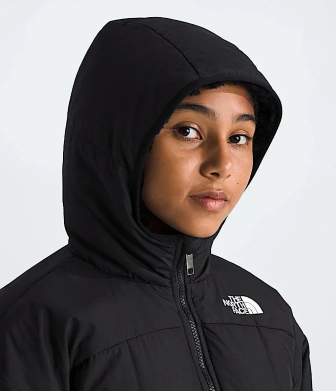 Reversibel Shasta kort parka til piger Reversibel Shasta kort parka til piger