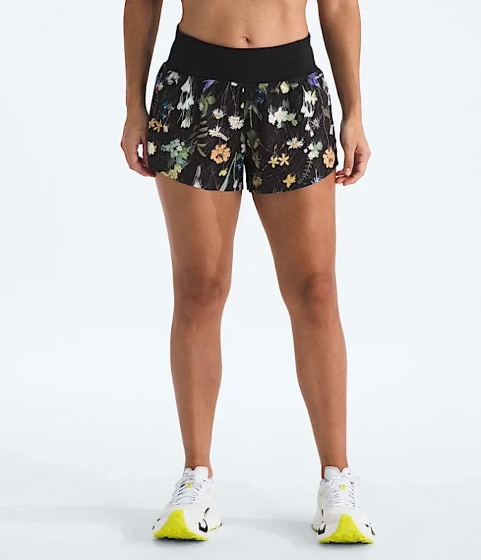 Summit Series Pacesetter 3” shorts til kvinder – Print