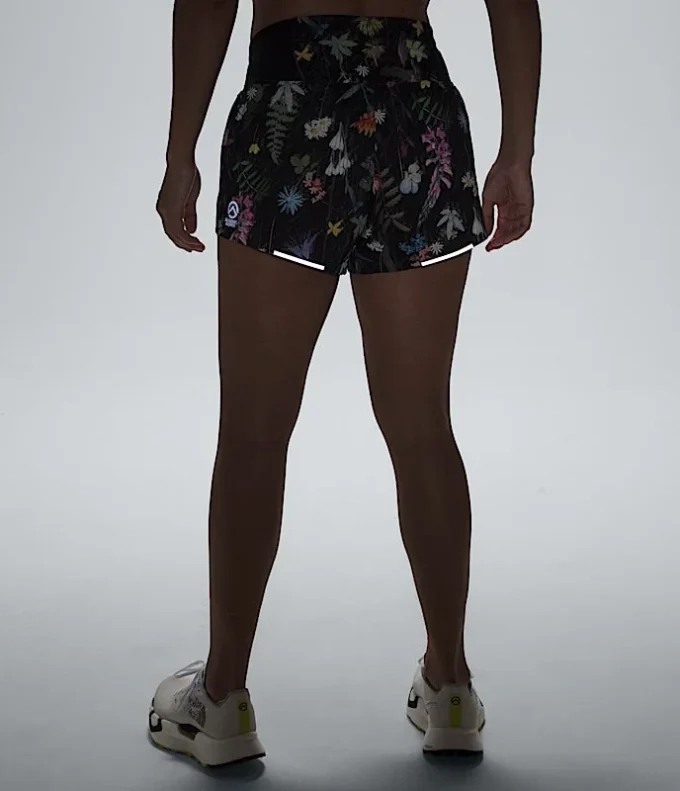 Summit Series Pacesetter 3” shorts til kvinder – Print