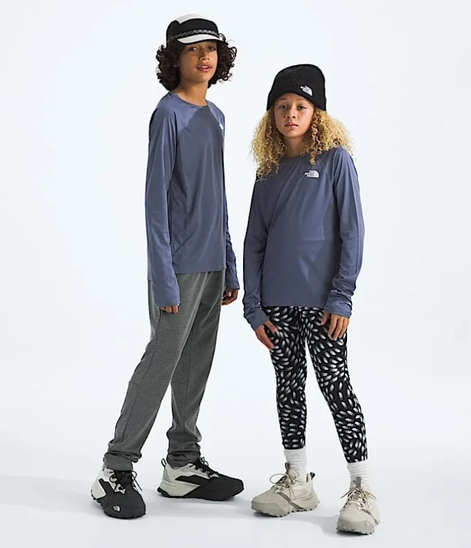 Sunriser langærmet T-shirt til drenge og piger