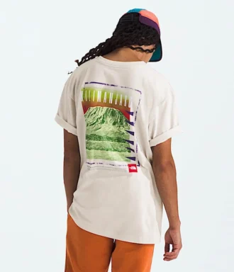 T-shirt med korte ærmer til mænd TNF Red Box Kilimanjaro Heavyweight Tee