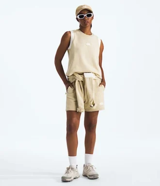 Terry Relaxed Cropped Tank til kvinder