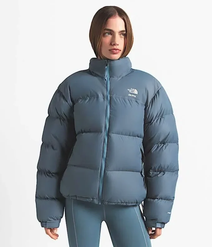 The North Face X SKIMS 1996 Nuptse jakke