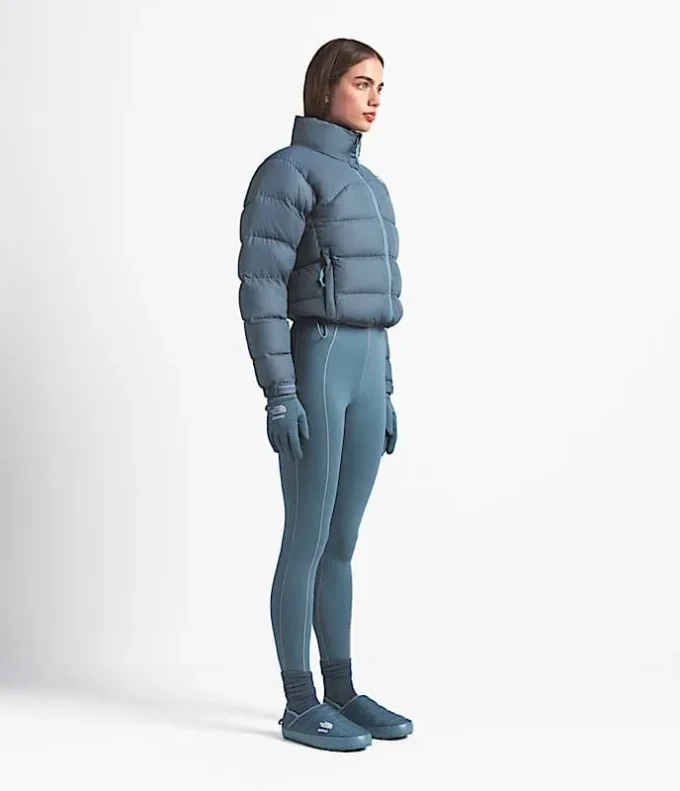 The North Face X SKIMS 2000 Retro Nuptse jakke til kvinder