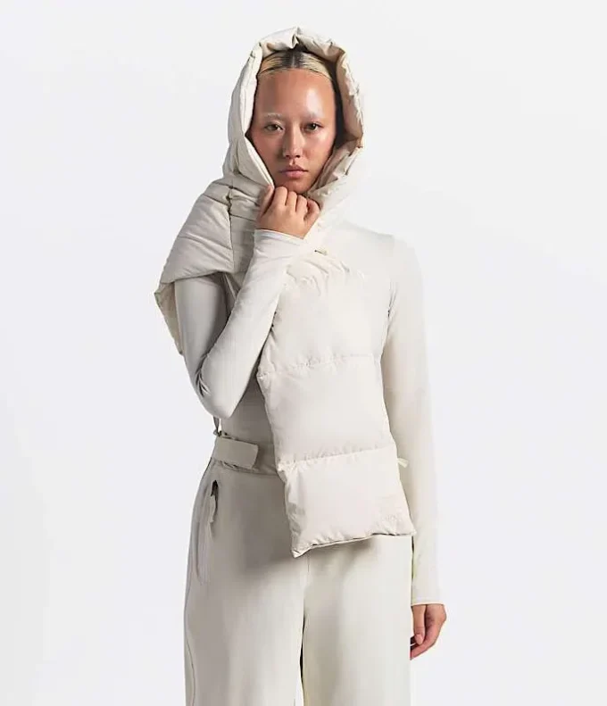 The North Face X SKIMS Nuptse Scarf