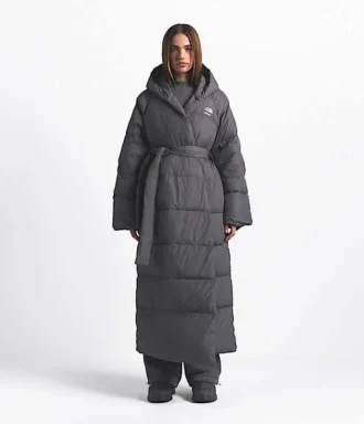 The North Face X SKIMS Nuptse Wrap Parka til kvinder