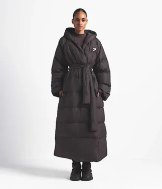 The North Face X SKIMS Nuptse Wrap Parka til kvinder