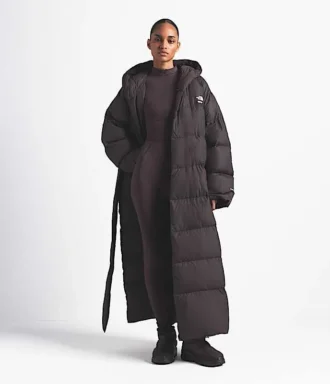 The North Face X SKIMS Nuptse Wrap Parka til kvinder