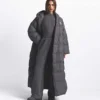The North Face X SKIMS Nuptse Wrap Parka til kvinder