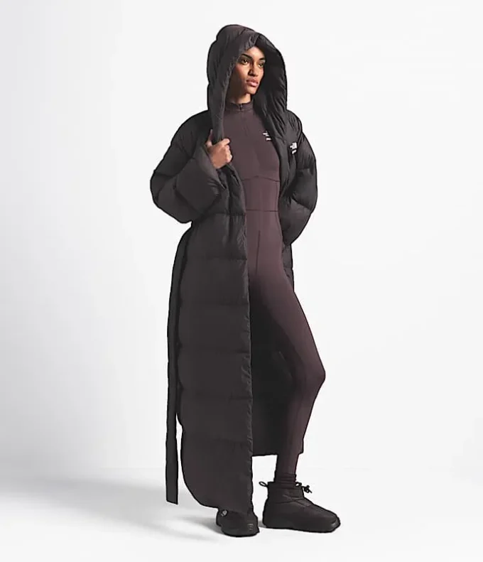 The North Face X SKIMS Nuptse Wrap Parka til kvinder