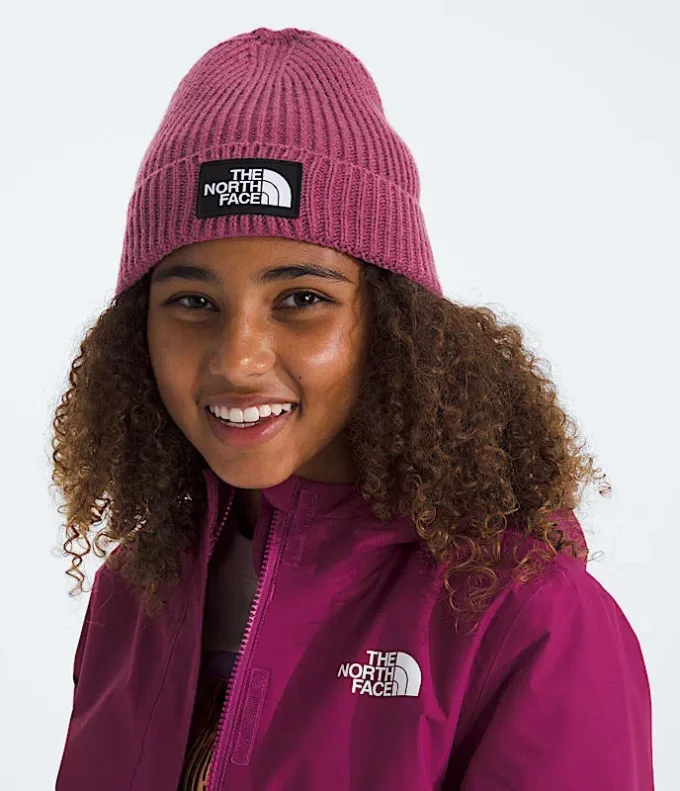 TNF™ Box Logo Cuffed Beanie til børn