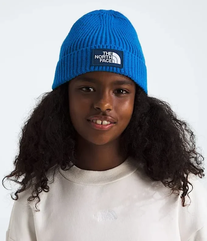 TNF™ Box Logo Cuffed Beanie til børn