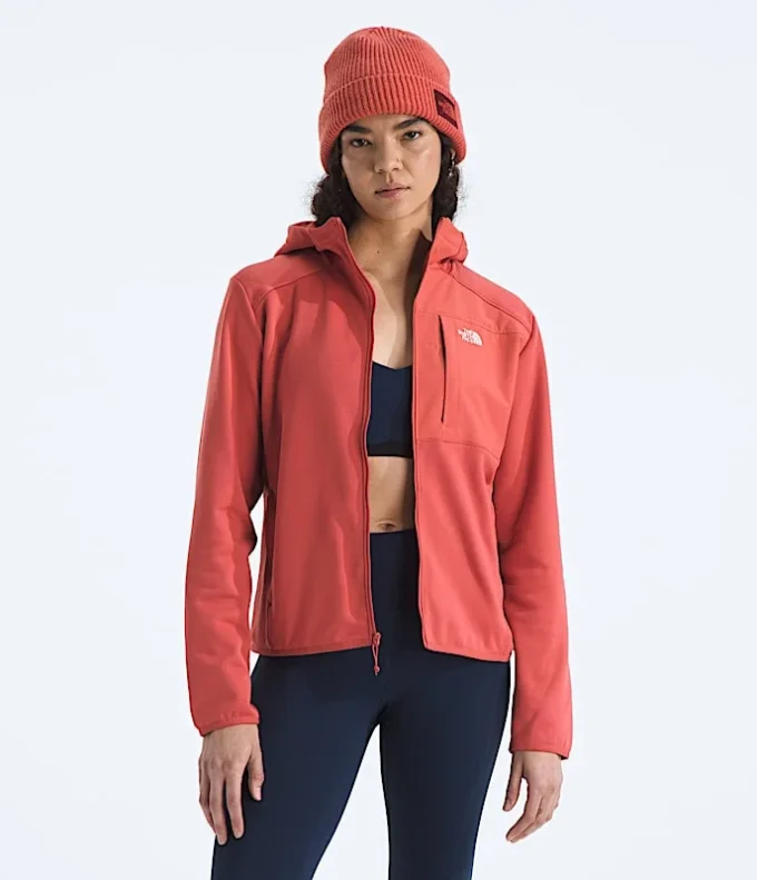 TNF™ Performance Fleece Full-Zip Hoodie til kvinder