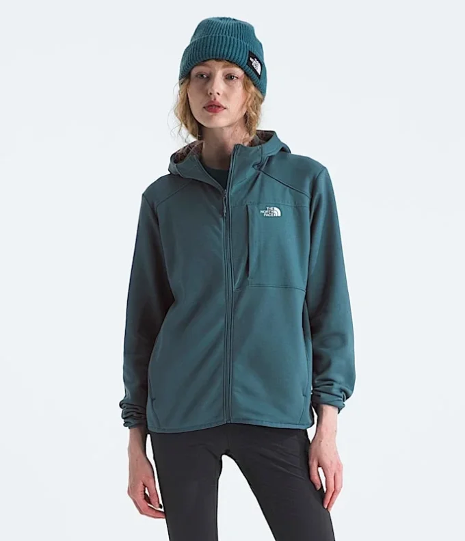 TNF™ Performance Fleece Full-Zip Hoodie til kvinder