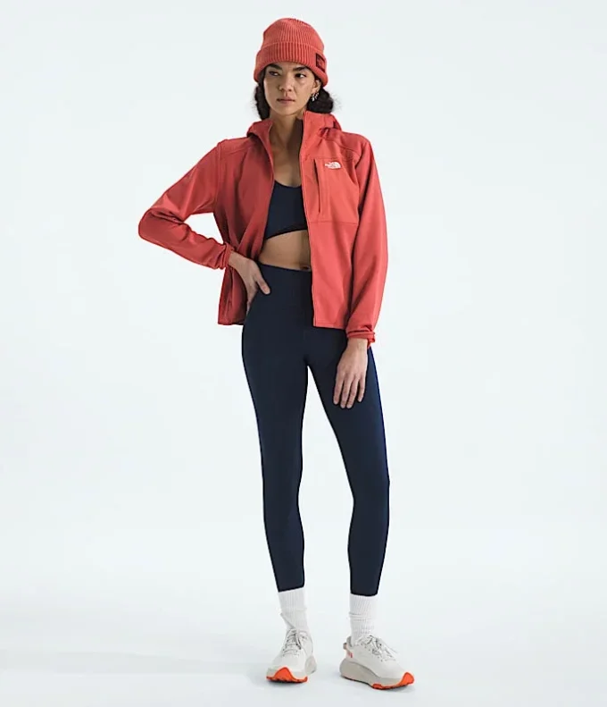 TNF™ Performance Fleece Full-Zip Hoodie til kvinder
