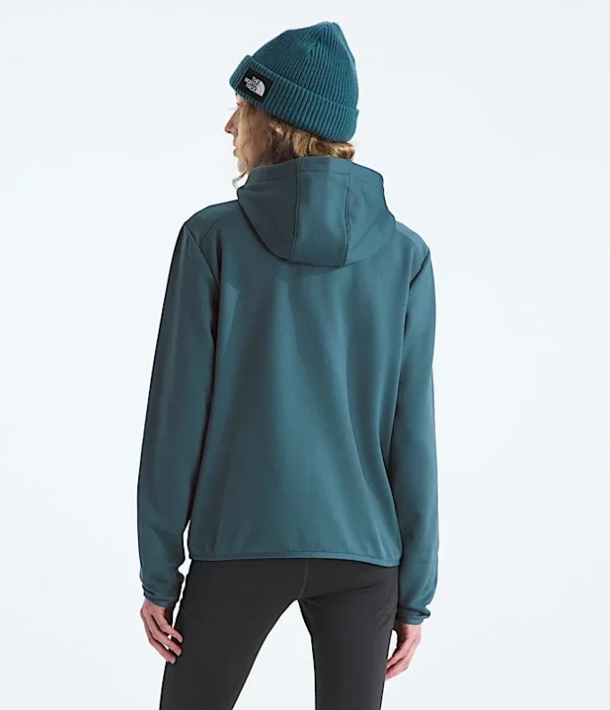 TNF™ Performance Fleece Full-Zip Hoodie til kvinder