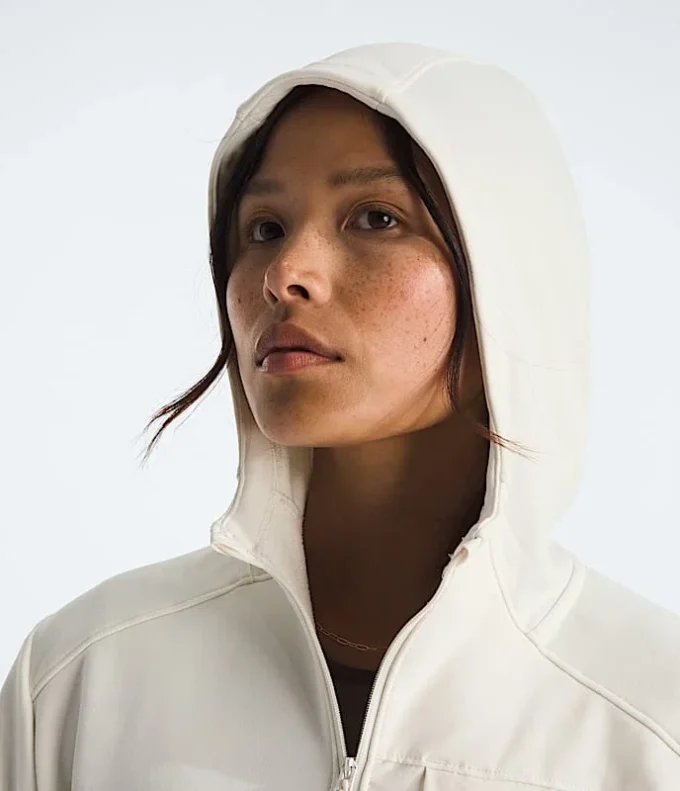 TNF™ Performance Fleece Full-Zip Hoodie til kvinder