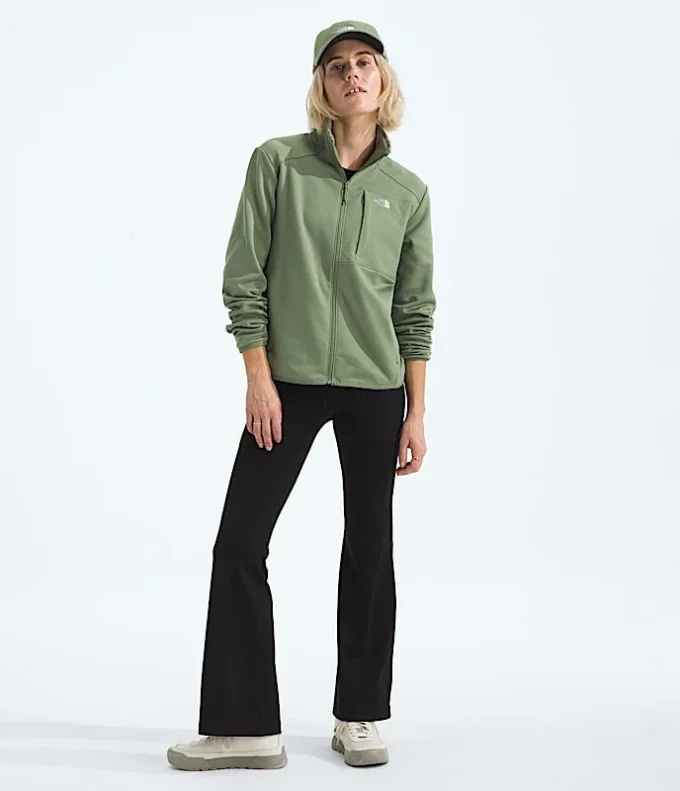 TNF™ Performance Fleece-jakke med fuld lynlås til kvinder