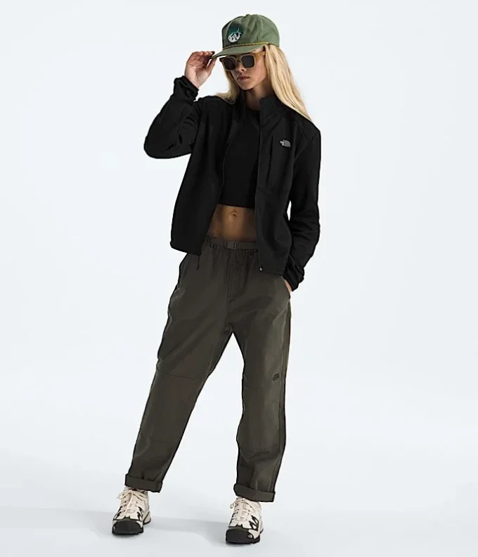 TNF™ Performance Fleece-jakke med fuld lynlås til kvinder