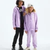 TNF™ Performance Fleece-jakke med hætte og gennemgående lynlås til drenge og piger TNF™ Performance Fleece-jakke med hætte og gennemgående lynlås til drenge og piger
