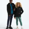 TNF™ Performance Fleece-jakke med hætte og gennemgående lynlås til drenge og piger TNF™ Performance Fleece-jakke med hætte og gennemgående lynlås til drenge og piger