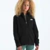 TNF™ Performance Fleece-jakke med hætte og gennemgående lynlås til drenge og piger TNF™ Performance Fleece-jakke med hætte og gennemgående lynlås til drenge og piger