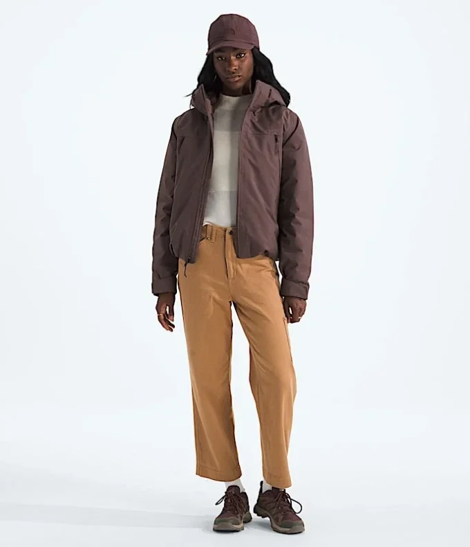 TNF™ Range dunjakke med hætte til kvinder