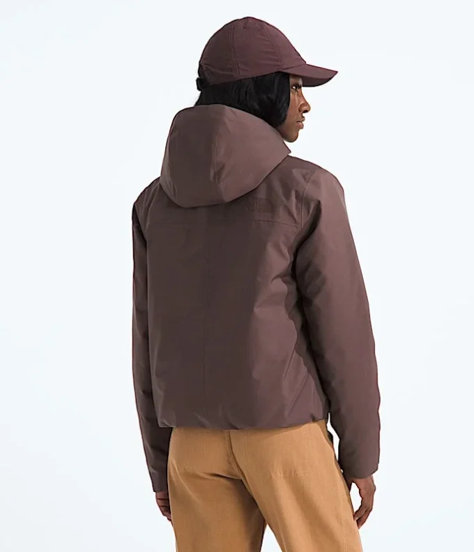 TNF™ Range dunjakke med hætte til kvinder