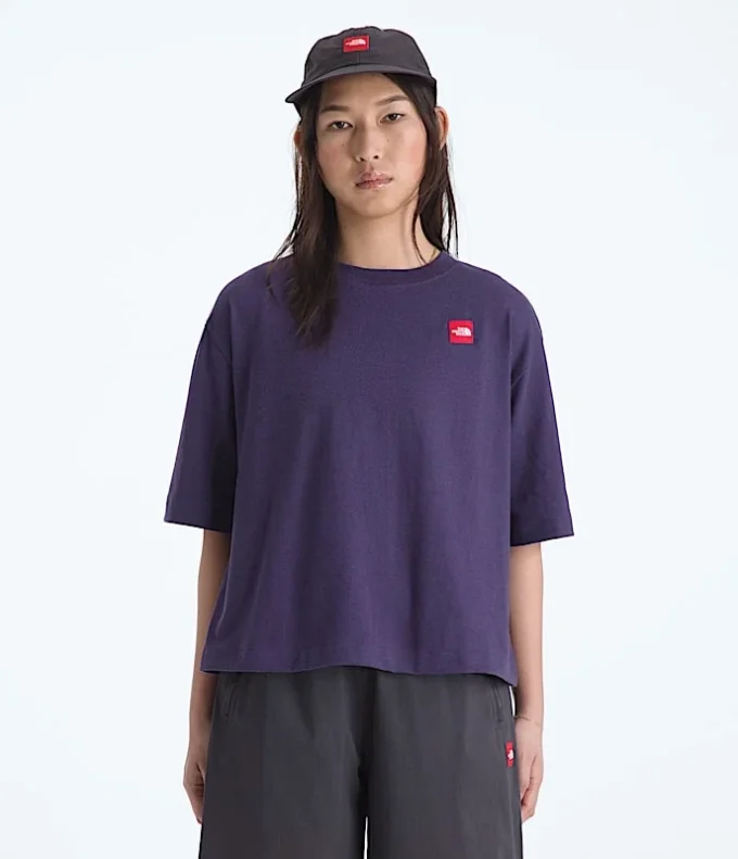 TNF™ Red Box kortærmet boxy T-shirt til kvinder TNF™ Red Box kortærmet boxy T-shirt til kvinder