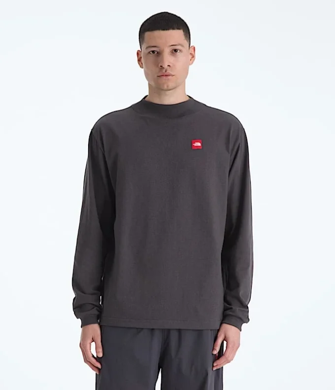 TNF™ Red Box langærmet T-shirt til mænd TNF™ Red Box langærmet T-shirt til mænd