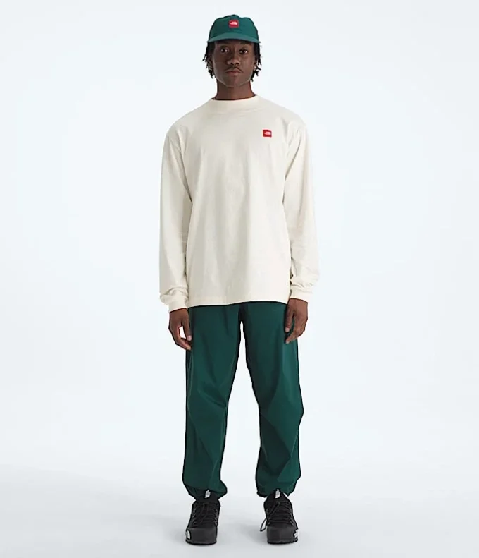 TNF™ Red Box langærmet T-shirt til mænd TNF™ Red Box langærmet T-shirt til mænd