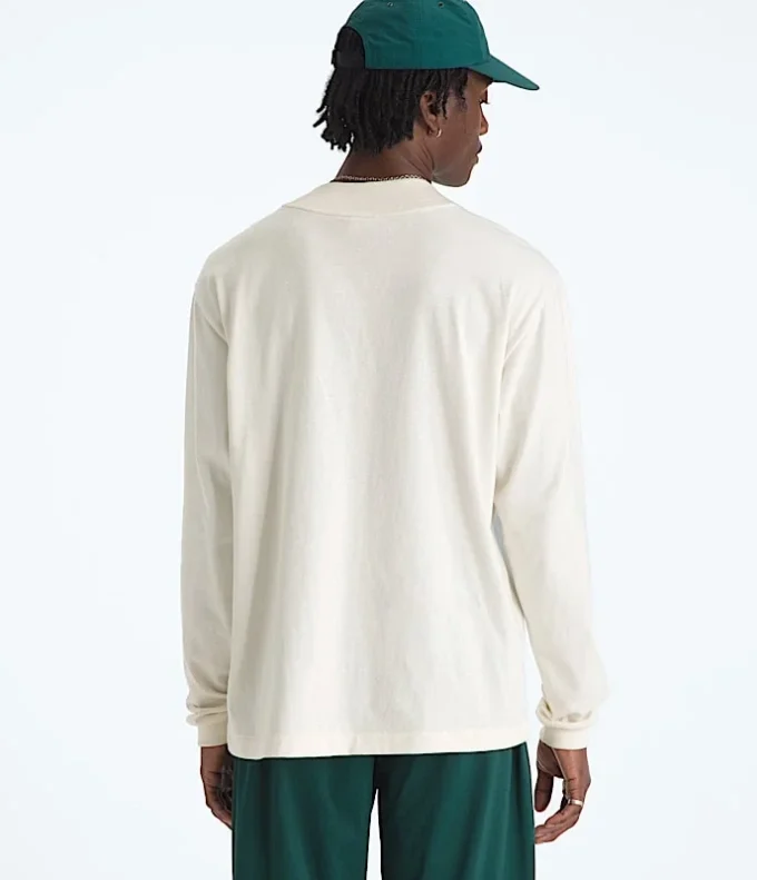 TNF™ Red Box langærmet T-shirt til mænd TNF™ Red Box langærmet T-shirt til mænd