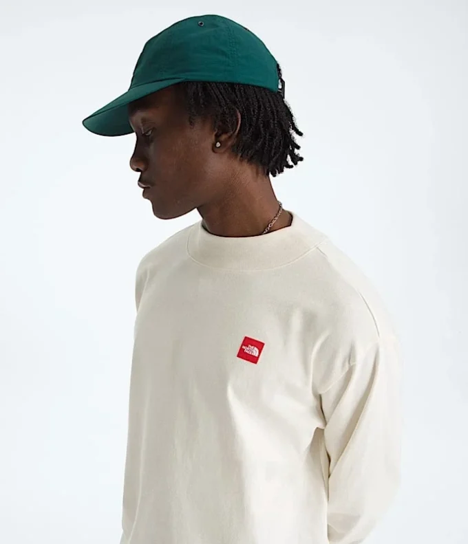 TNF™ Red Box langærmet T-shirt til mænd TNF™ Red Box langærmet T-shirt til mænd