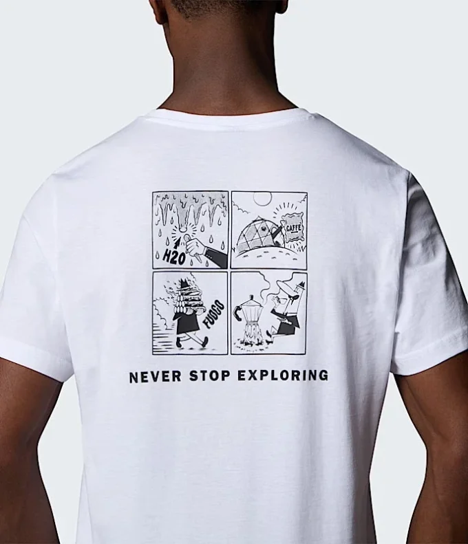 TNF X Bialetti kortærmet T-shirt til mænd TNF X Bialetti kortærmet T-shirt til mænd