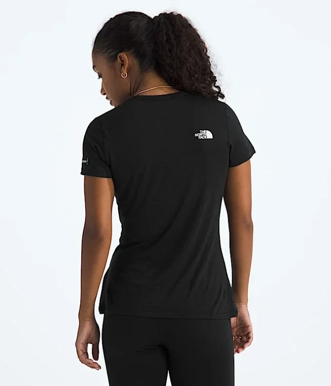 TNF X Smartwool Merino Blend 150 kortærmet bluse til kvinder TNF X Smartwool Merino Blend 150 kortærmet bluse til kvinder