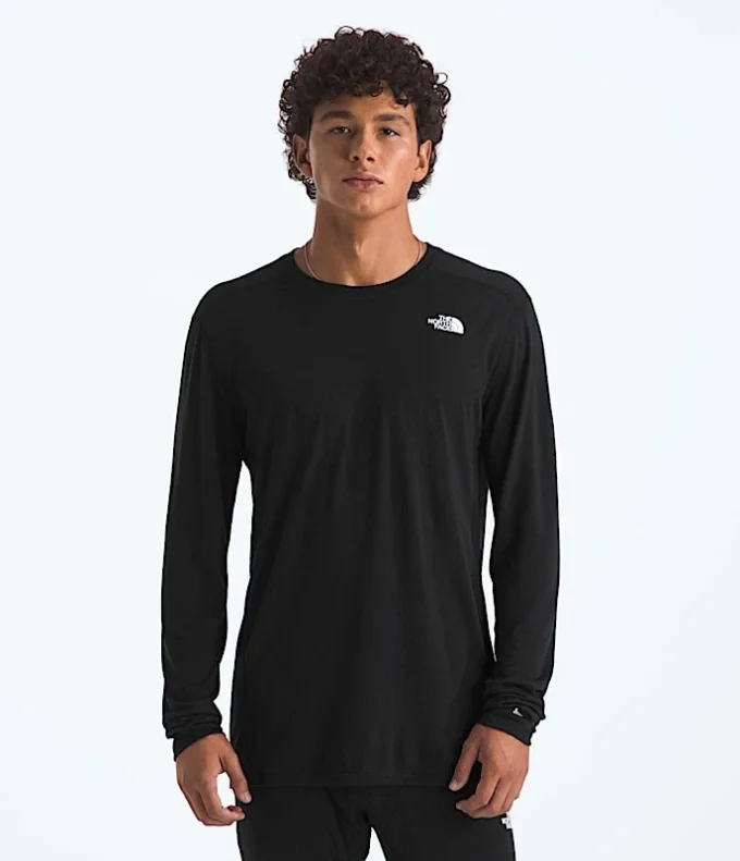 TNF X Smartwool Merino Blend 150 langærmet T-shirt til mænd TNF X Smartwool Merino Blend 150 langærmet T-shirt til mænd