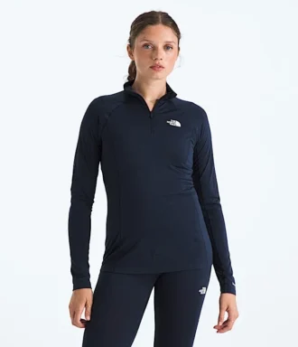 TNF X Smartwool Merino Blend 150 langærmet ?-Zip til kvinder