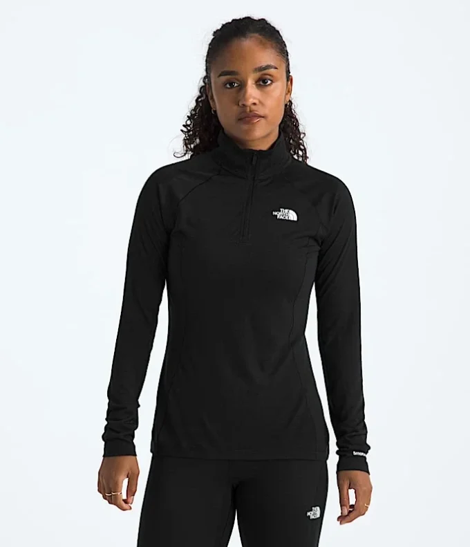 TNF X Smartwool Merino Blend 150 langærmet ?-Zip til kvinder TNF X Smartwool Merino Blend 150 langærmet ?-Zip til kvinder