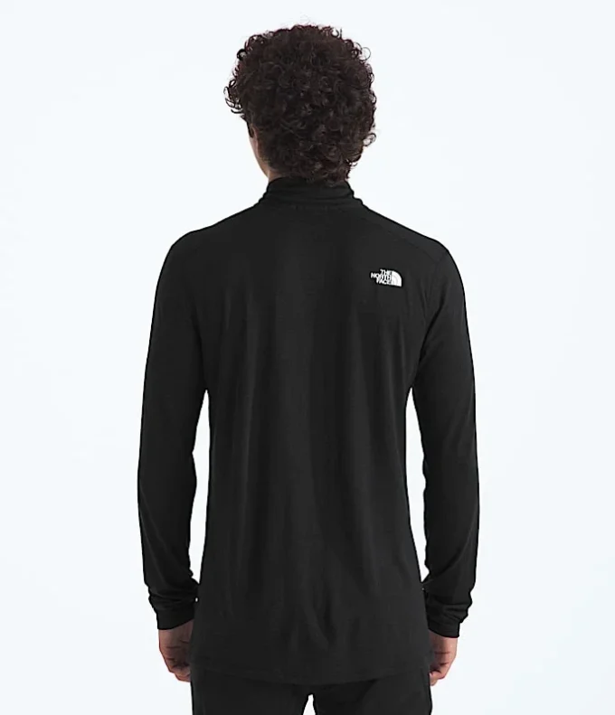 TNF X Smartwool Merino Blend 150 langærmet ?-Zip til mænd TNF X Smartwool Merino Blend 150 langærmet ?-Zip til mænd