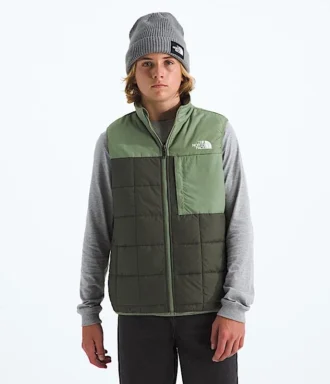 Vendbar Shasta-vest til drenge